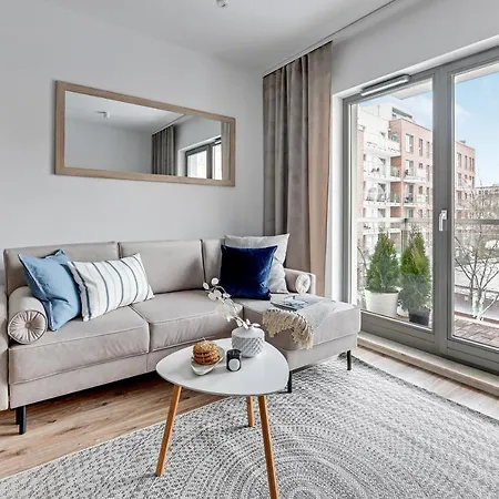 Waterlane Riverside - Spa, Pool, Gym & Parking By Downtown Gdańsk