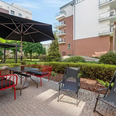 Waterlane Riverside - Spa, Pool, Gym & Parking By Downtown Lägenhet Gdańsk