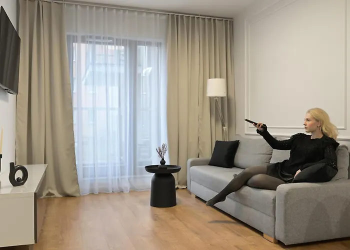 Apart-hotel Waterlane Riverside - Spa, Pool, Gym & Parking By Downtown Gdańsk