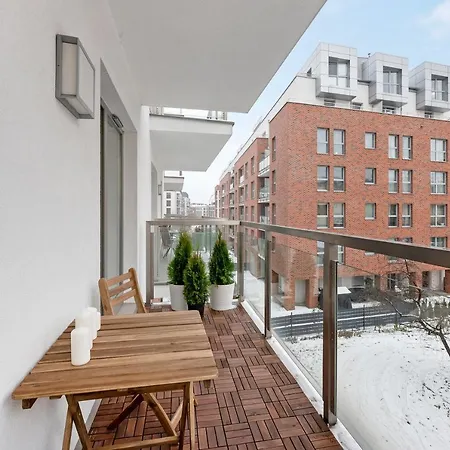 Waterlane Riverside - Spa, Pool, Gym & Parking By Downtown Gdansk