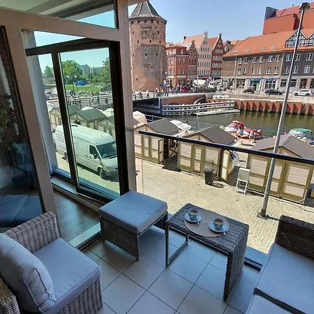 Apart Otel Waterlane Riverside - Spa, Pool, Gym & Parking By Downtown Gdansk