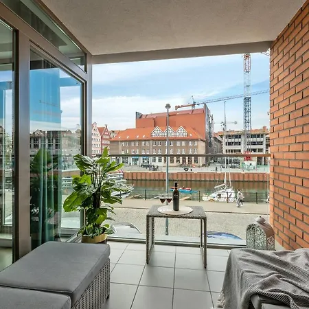 Waterlane Riverside - Spa, Pool, Gym & Parking By Downtown Gdańsk