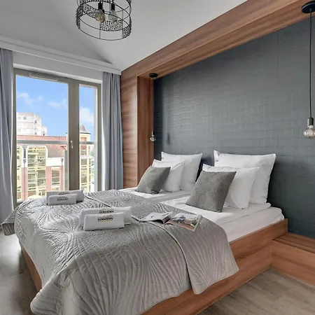 Waterlane Riverside - Spa, Pool, Gym & Parking By Downtown * Gdańsk