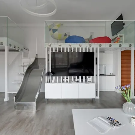 Waterlane Riverside - Spa, Pool, Gym & Parking By Downtown Gdańsk