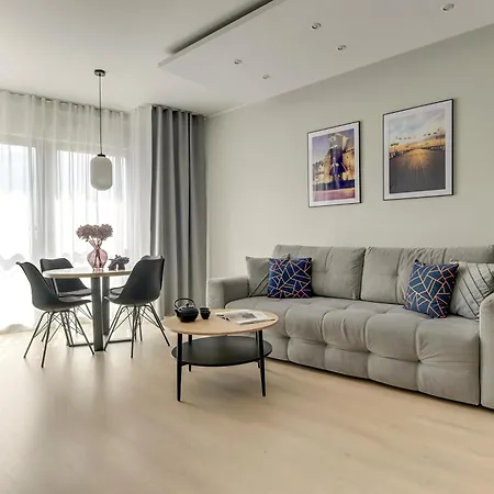 Waterlane Riverside - Spa, Pool, Gym & Parking By Downtown Gdaňsk