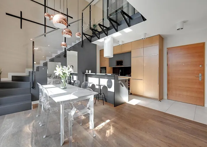 Waterlane Riverside - Spa, Pool, Gym & Parking By Downtown 4* Gdańsk