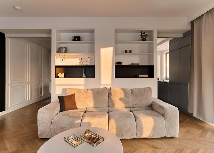 Appart hôtel Waterlane Riverside - Spa, Pool, Gym & Parking By Downtown Gdańsk